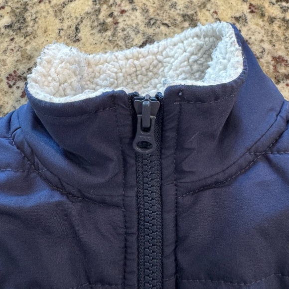 Carter's Cozy Navy Baby Vest Size 12 Months - Picture 8 of 8